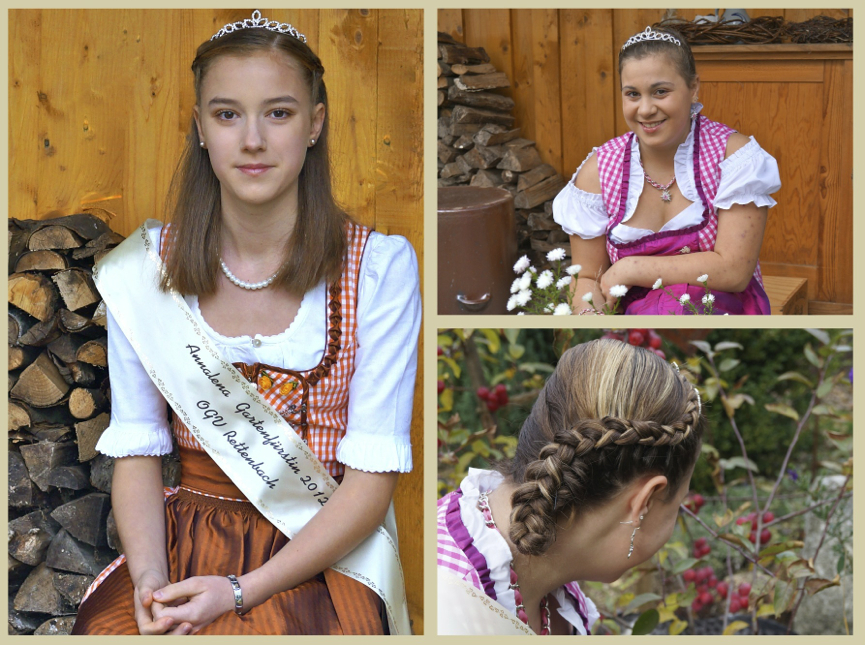 Gartenfürstinnen Annlena und Patricia Gartenfürstinnen 2012